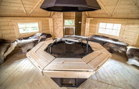 Grill Cabin 16.5m&sup2; | Met sauna