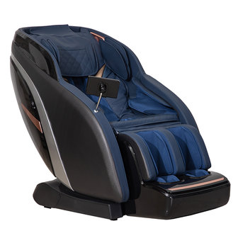 Luxe massagestoel Zero Gravity | Zwart/Blauw