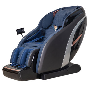 Luxe massagestoel Zero Gravity | Zwart/Blauw