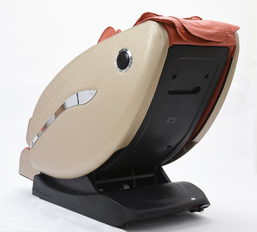 Luxe Massagestoel Zero Gravity | Wit / Rood