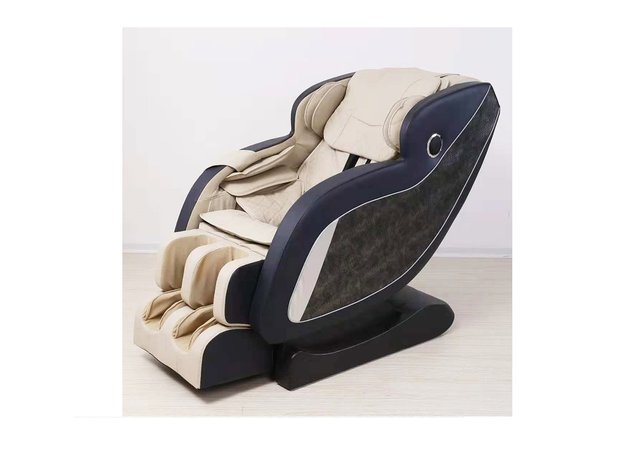 Luxe Massagestoel Zero Gravity | Wit / blauw