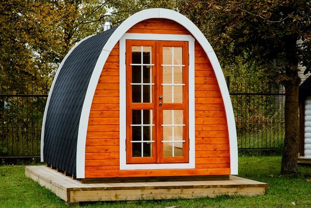 Sauna Pod 2.4m x 4m 