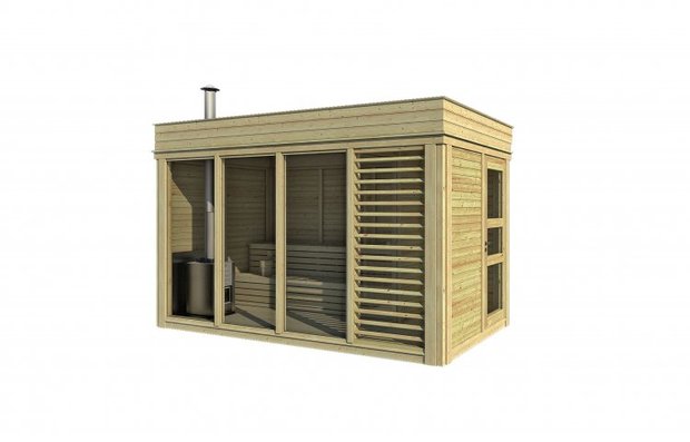 Sauna Cube 2m x 4m 