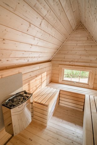 Grill Cabin 16.5m² | Met sauna