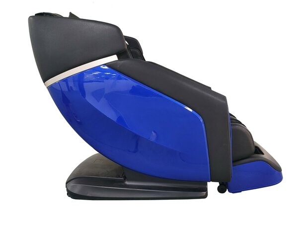  Vonato Luxe Massagestoel 3D - Zero Gravity - Zwart / Blauw