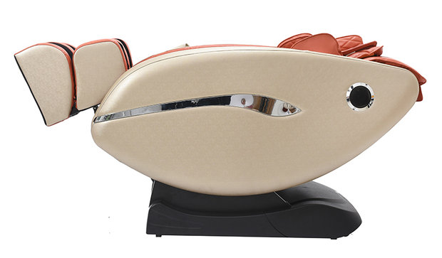 Luxe Massagestoel Zero Gravity | Wit / Rood