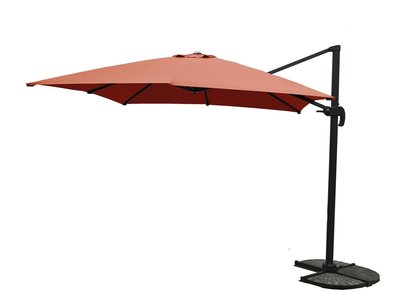 Zweefparasol | Oranje | 300x300 cm